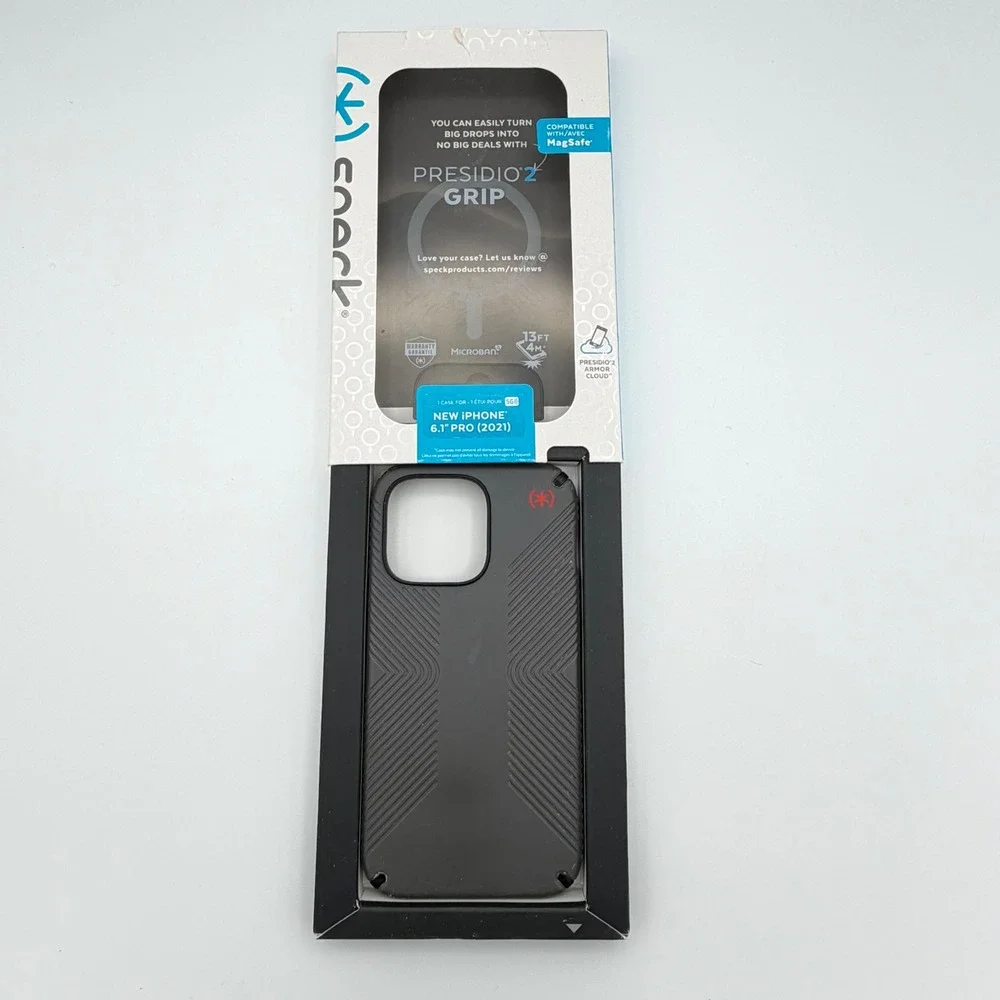 Speck Phone Case iPhone 13 Pro 6.1‎ MagSafe Presidio2 Grip